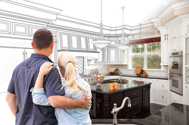 Professional Kitchen Remodeling technician working in Clinton, OH